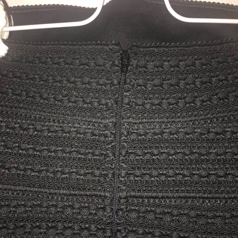 Cache black detailed bodycon dress size 2 - Picture 5 of 5